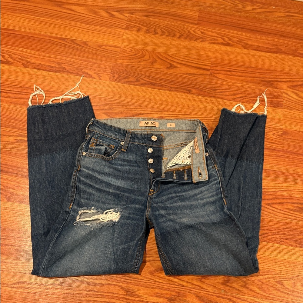 Ariat Classic Blue Denim Jeans - Picture 5 of 5